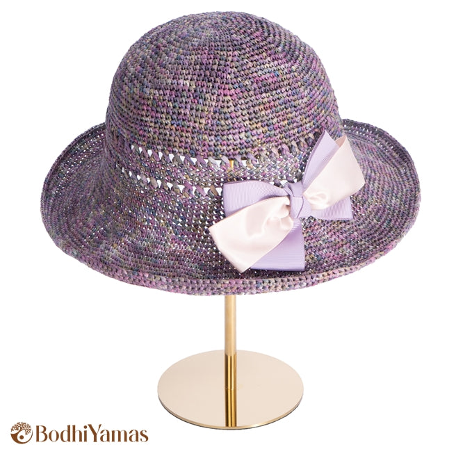 AG01 The Geniality- Mixed Purple | Handmade Hat