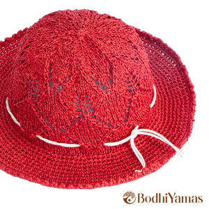 AG02 The Geniality- Red | Handmade Hat