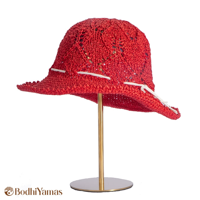 AG02 The Geniality- Red | Handmade Hat