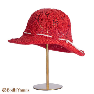 AG02 The Geniality- Red | Handmade Hat