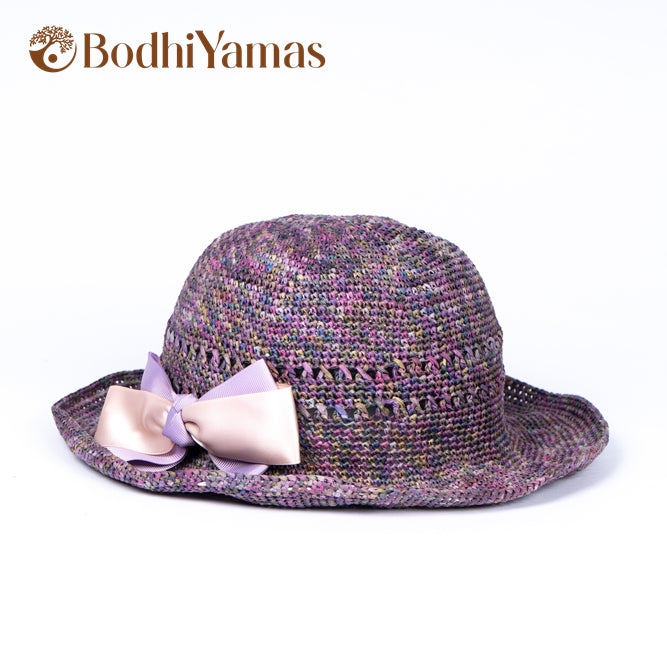 AG01 The Geniality- Mixed Purple | Handmade Hat